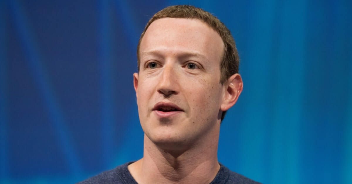 A close up picture of Mark Zuckerberg