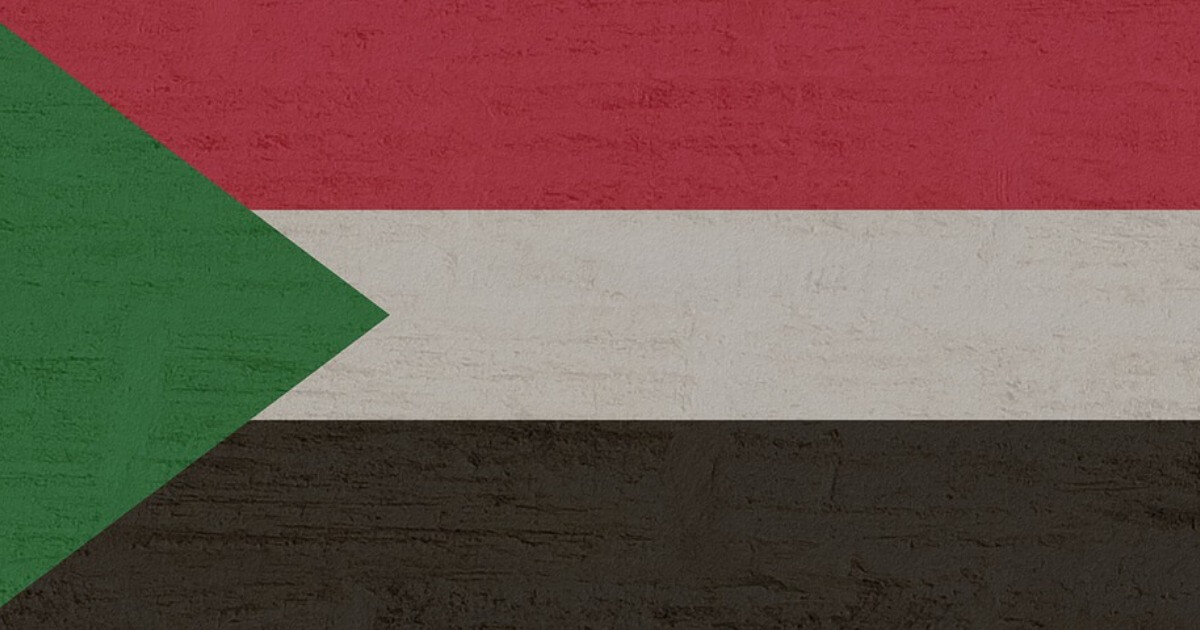 The flag of Sudan