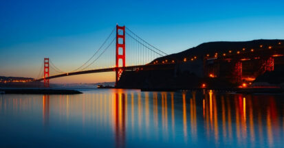 The Golden Gate Bridge in San Francisco