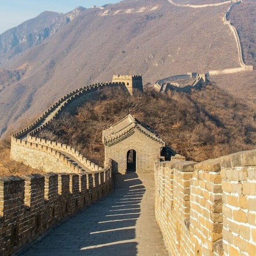 The great wall of China