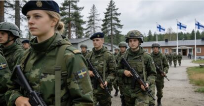 Young Finns ready to defend their country